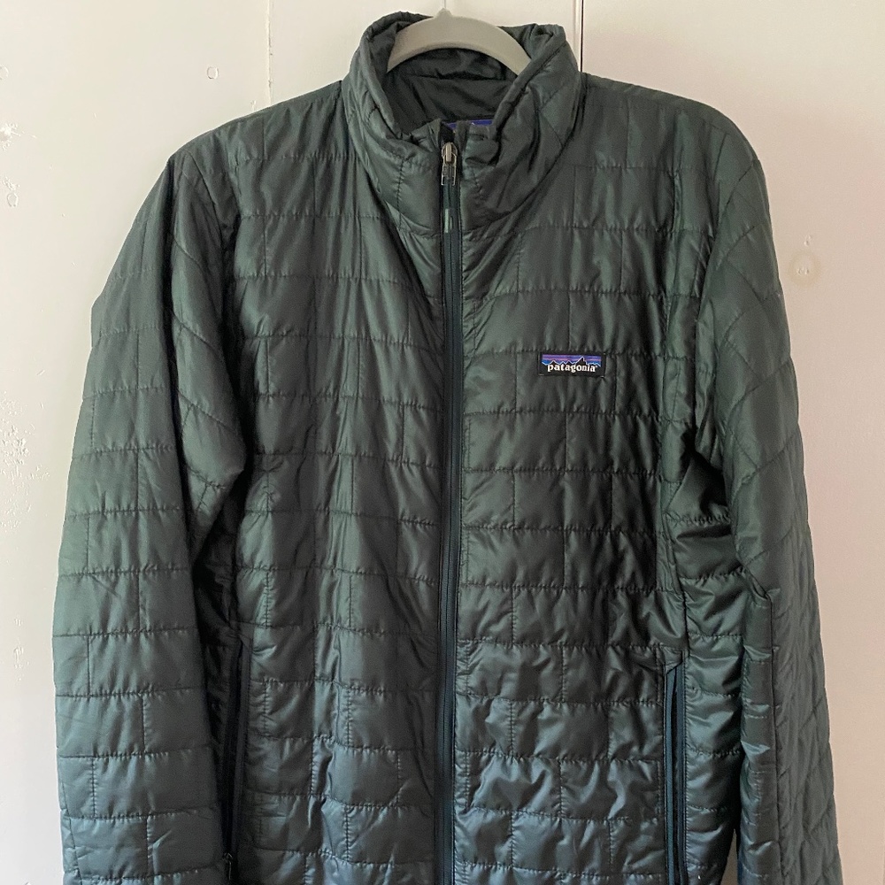Patagonia Puffer Nano Jacket - Forest Green, size: Medium